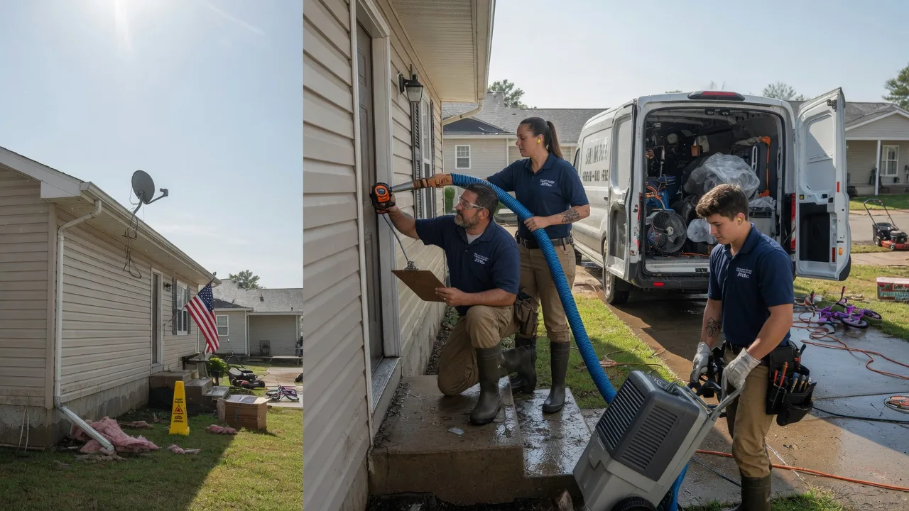 Ceiling Water Damage Restoration in Wesley, AR near me